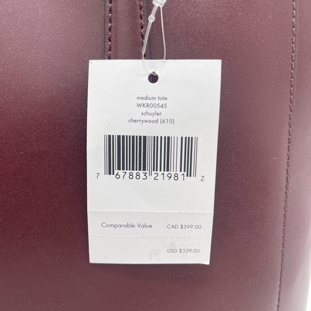 Kate Spade New York SCHUYLER MEDIUM TOTE Shoulder Bag 
Cherrywood 
NWT - Picture 8 of 16